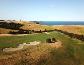 Kauri Cliffs 2nd Aerial Side